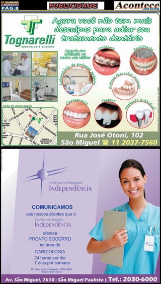 Pág.8
1a
. quinzena
de MARÇo/2015
PUBLICIDADEPUBLICIDADE
 