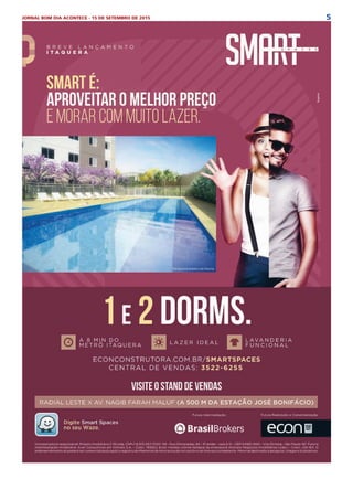 5JORNAL BOM DIA ACONTECE - 15 DE SETEMBRO DE 2015
 