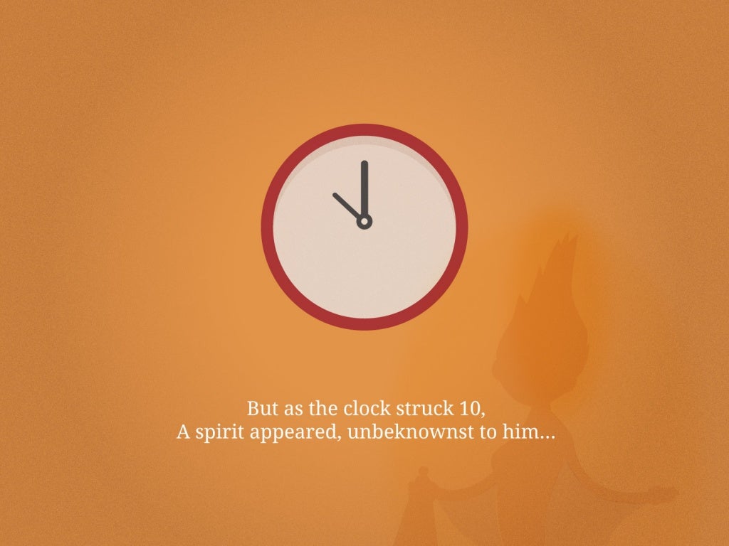 But as the clock struck