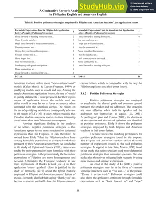A Contrastive Rhetoric Analysis Of Job Application Letters In ...