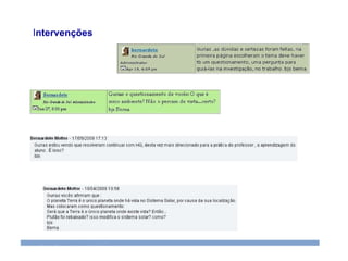 I ntervenções Prêmio Microsoft Educadores Inovadores Brasil-2009 