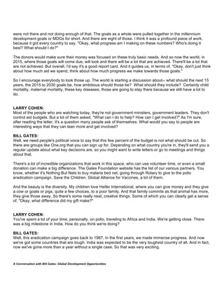 A conversation with bill gates transcript | PDF