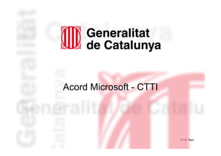 Acord Microsoft - CTTI




                              V 1.2 1
                                    18gen
                         17/03/2008
 