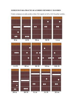 Acordes de guitarra