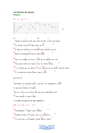 Acordes de Las Pastillas del Abuelo [LPDA] (PDF)