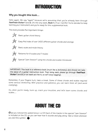 Acordes e escalas para guitarra