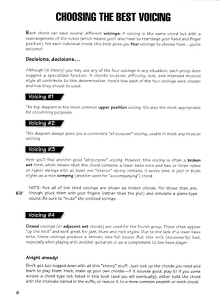 Acordes e escalas para guitarra