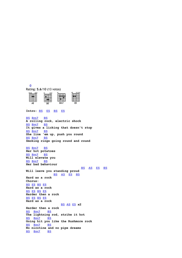 Acordes para guitarra | PDF