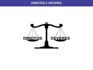 DIREITOS E DEVERES
 