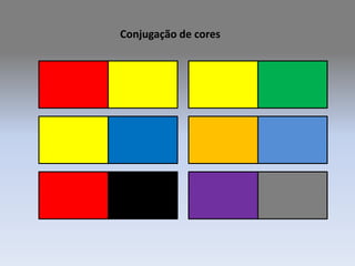 Conjugação de cores 