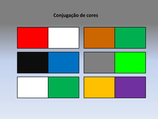 Conjugação de cores 