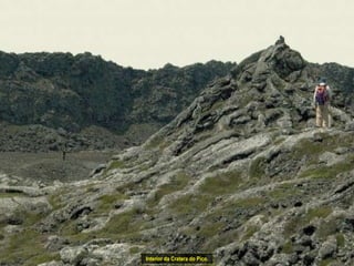 Interior da Cratera do Pico. 