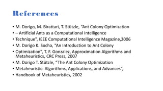 Ant Colony Optimization (ACO) | PPTX