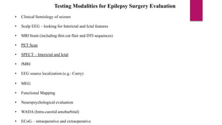 PET/SPECT in Epilepsy Surgery | PPTX