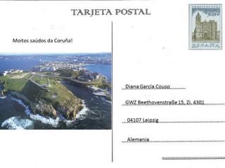 Moitos	
  saúdos	
  da	
  Coruña!	
  
 