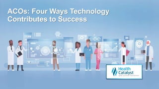 ACOs: Four Ways Technology
Contributes to Success
 