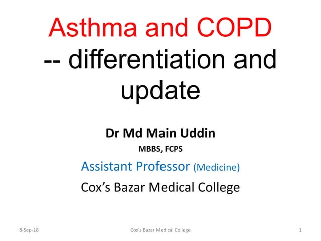 Asthma COPD Overlap (ACO) | PPTX | Lung and Respiratory Health ...