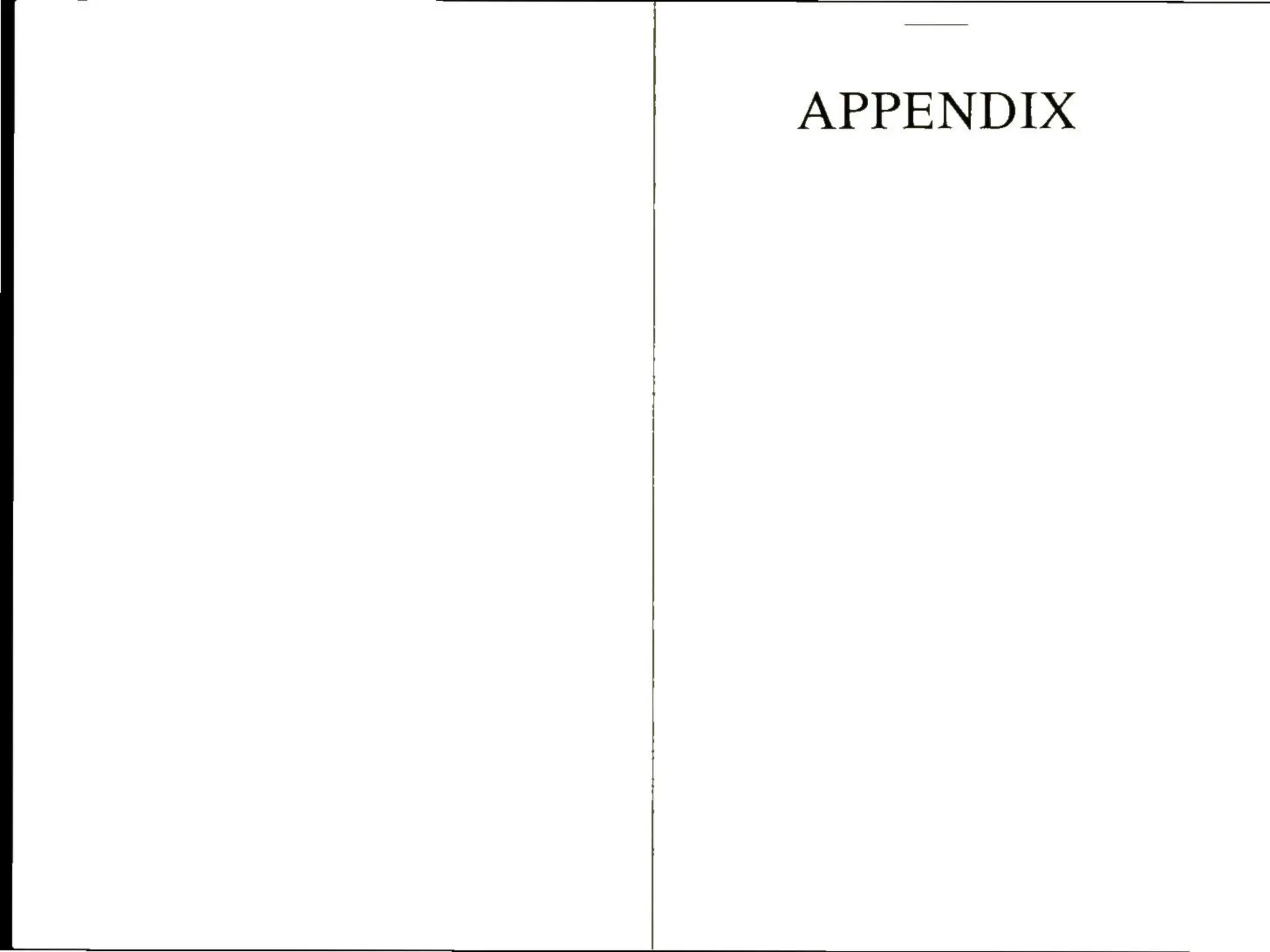 APPENDIX
 