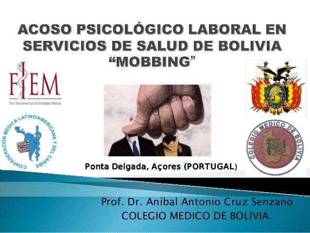 Acoso psicol gico en el trabajo definici n - PDF