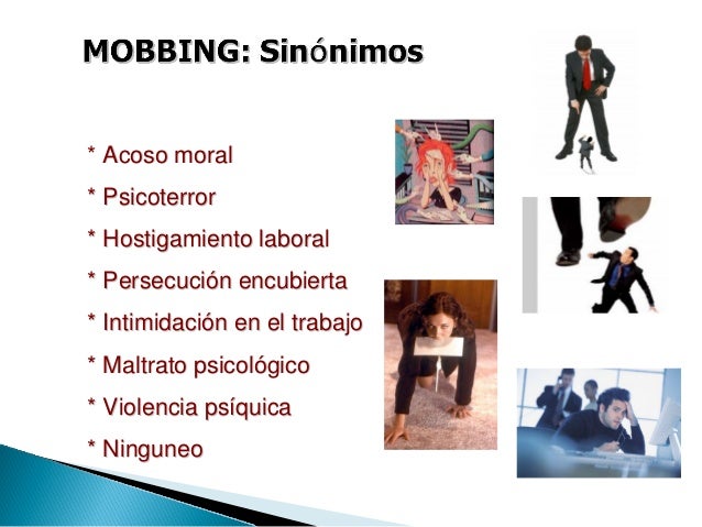 Los 6 tipos de mobbing o acoso laboral