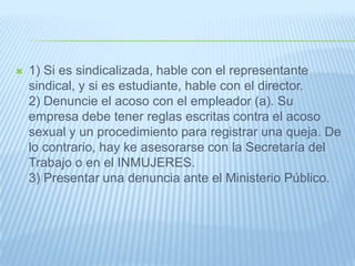 Acoso Sexual