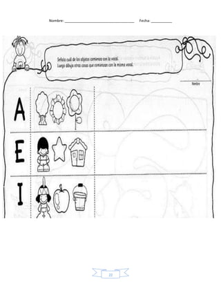 22
Nombre: ____________________________________ Fecha: ___________
 