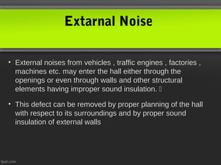 Acoustic conference room | PPT