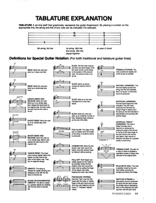 Acoustic   classics (guitar songbook)