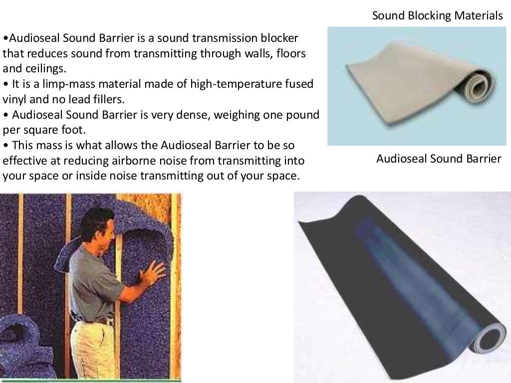 Acoustic & Materials