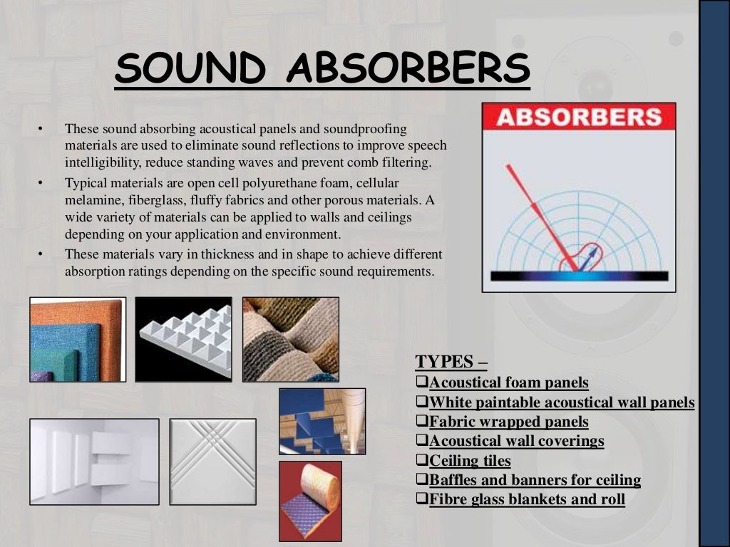 Acoustical materials