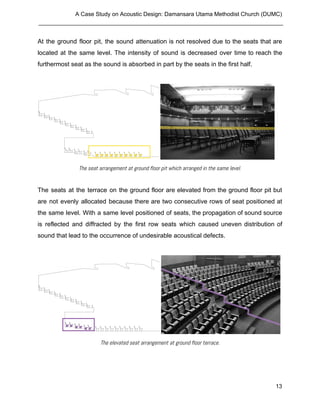 Building Science II Project 1 - Acoustic Design | PDF