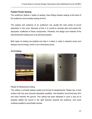 Building Science II Project 1 - Acoustic Design | PDF