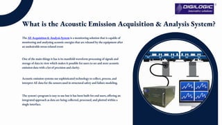 Acoustic Emission Acquisition & Analysis Systems | PPTX