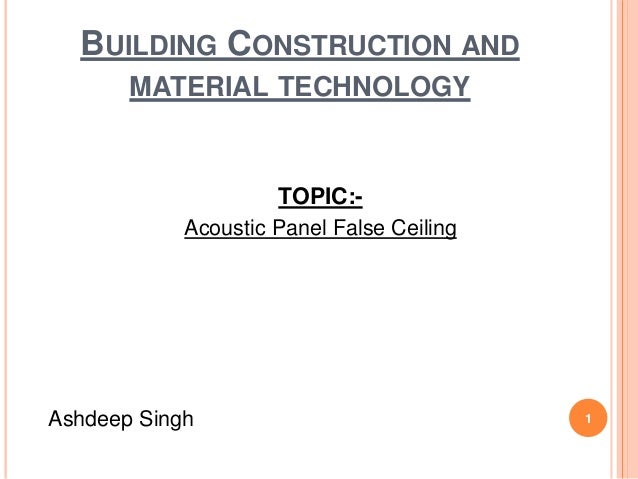 Acoustic Panels Ppt