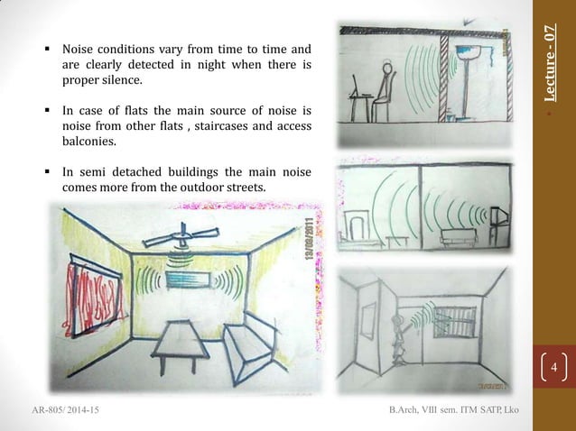 Image showcasing Acoustics OF Residential Buildings | PPTX
