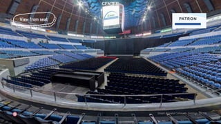 Technological University of the Philippines Smart Araneta Coliseum: Seatings. (2019).
View from seat
 