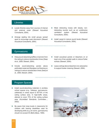 Cisca Handbook.pdf Acoustics in schools cisca | PDF