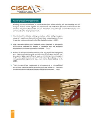 Cisca Handbook.pdf Acoustics in schools cisca | PDF