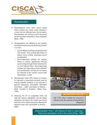 Cisca Handbook.pdf Acoustics in schools cisca | PDF