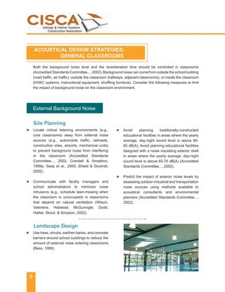 Cisca Handbook.pdf Acoustics in schools cisca | PDF