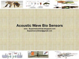 Acoustic wave biosensor 