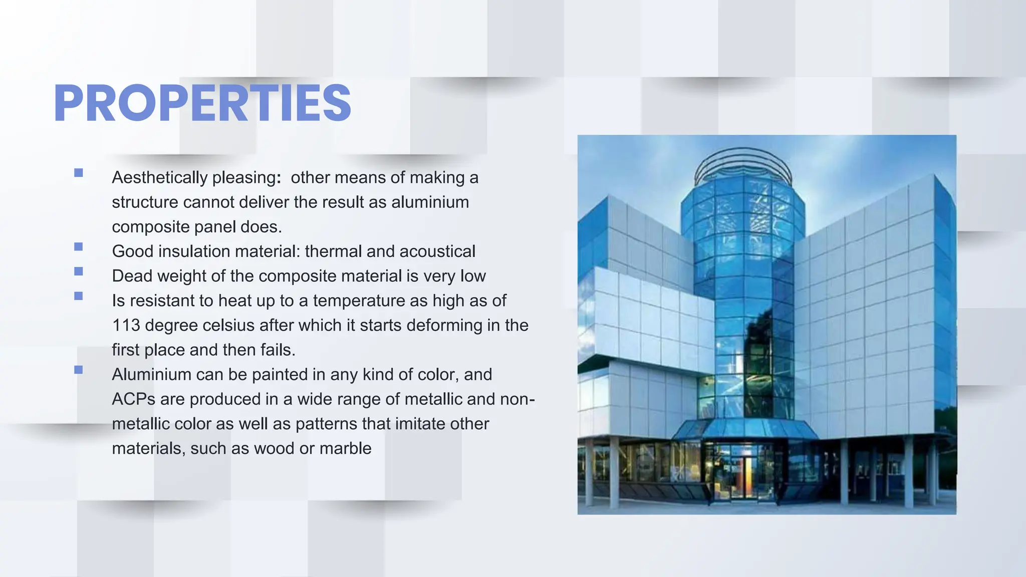 Composit Building ALUMINIUM COMPOSIT BUILDING CONSTRUCTION | PPTX