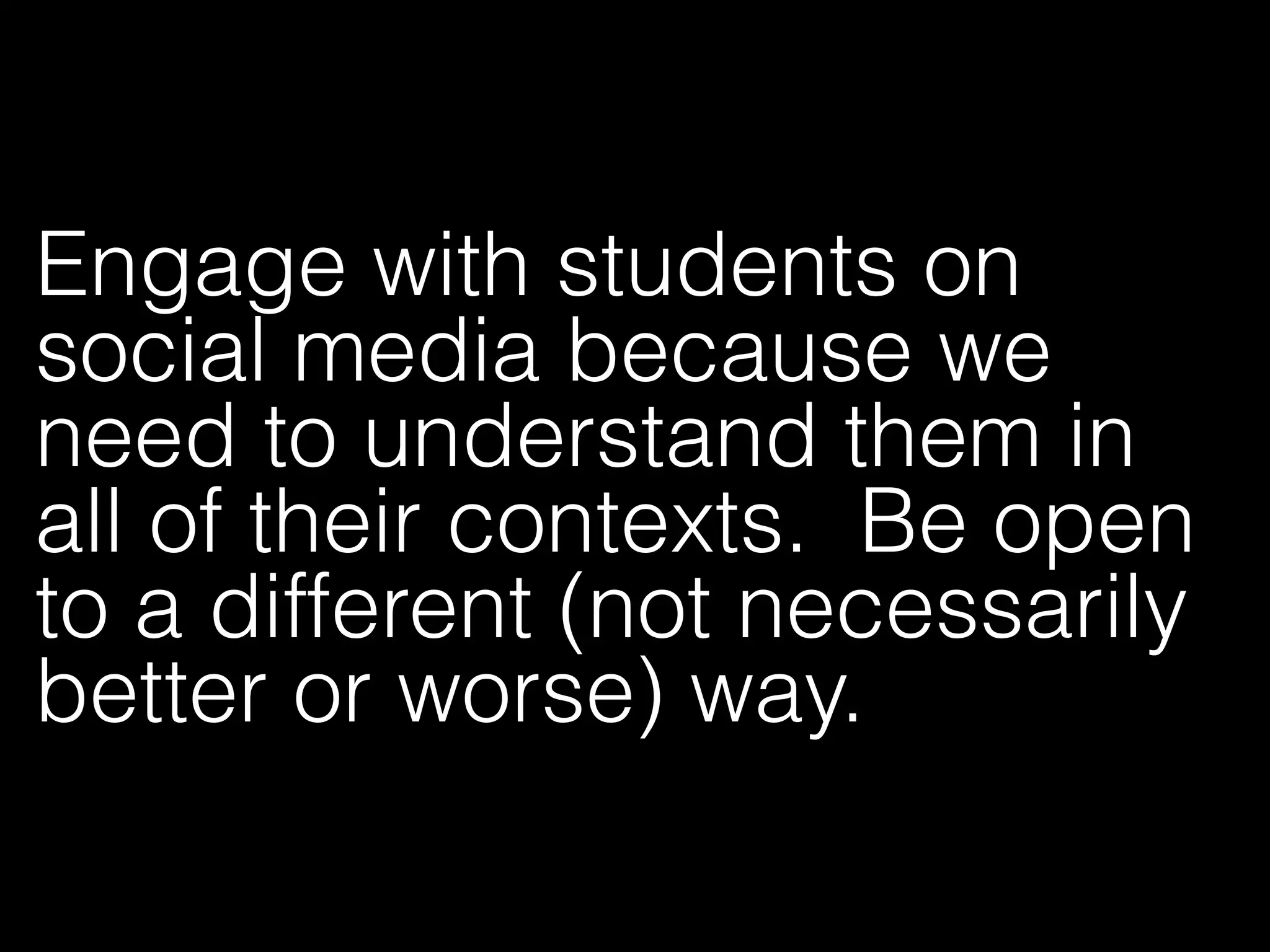 Stay
current
ontech
trends.
 