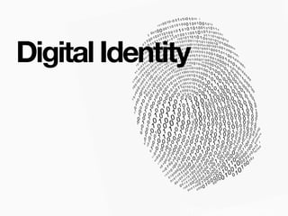 Digital Identity
@paulgordonbrown
 