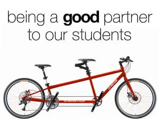 Understand how social
media may impact the
developmental process-both
in light of current theory and
in ways we do not yet
understand. Be able to help
students understand,
navigate and leverage it.
 