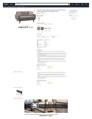 AC Pacific Upholstered Loveseat.pdf