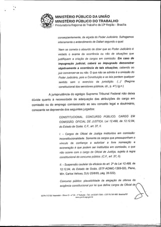 ACP - Banco do Brasil - Provimento Irregular de Cargos