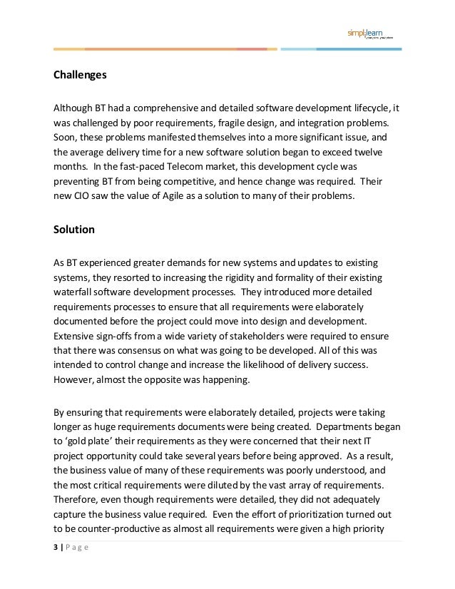 Case study project examples picture