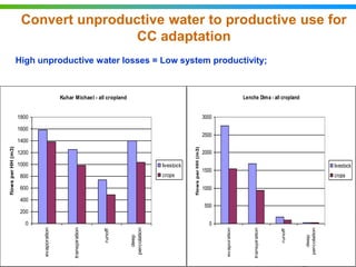 Agricultural water management in the context of climate change