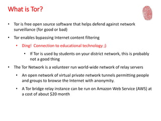 Acpe 2014  Internet Anonymity Using Tor